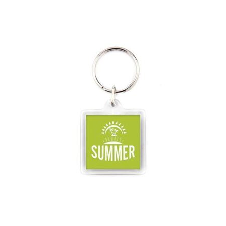 Porta Chaves 2 Faces Quadrado Acrílico (CR-32)