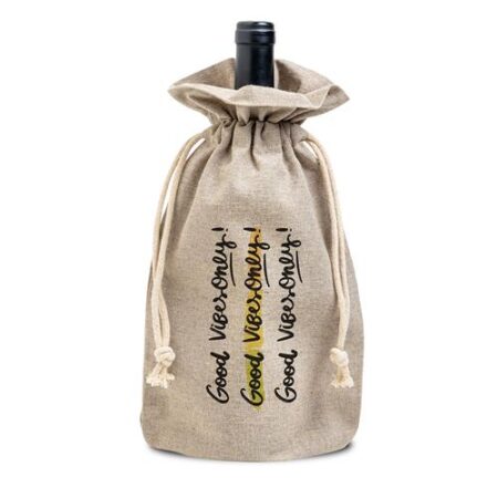 Saco Prenda para 1 garrafa em Algodão Reciclado (BOTBAG)