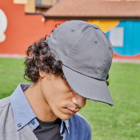 Boné 100% Algodão (Dad Hat Destroyed-S)