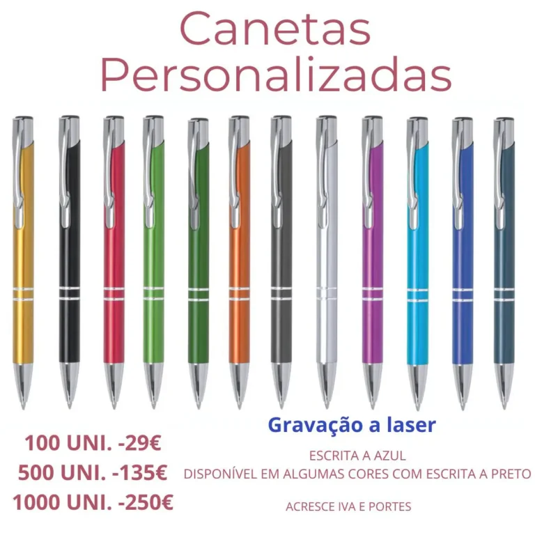 Canetas Personalizadas