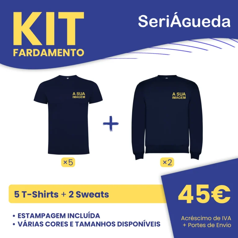 KIT 2 (5 Tshirts + 2 Sweats) webp