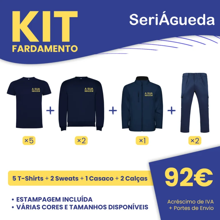 KIT 3 (5 Tshirts + 2 Sweats + 1 Casaco + 2 Calças) webp